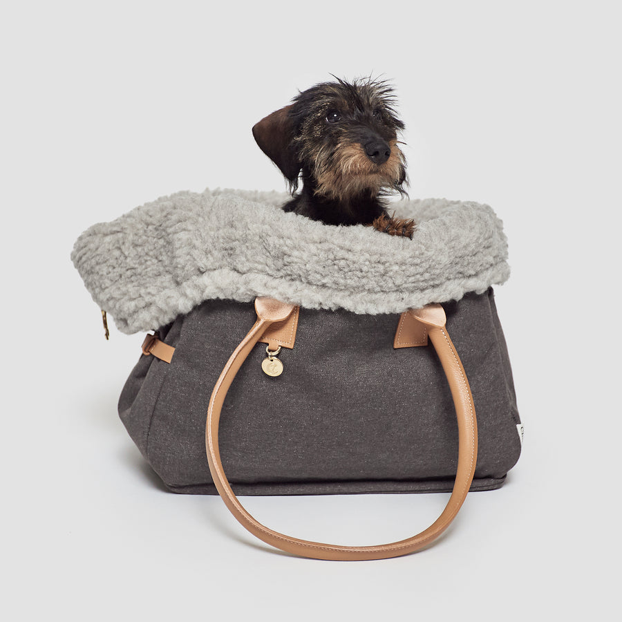 Cloud 7 Como Dog Carrier in Taupe & Olive
