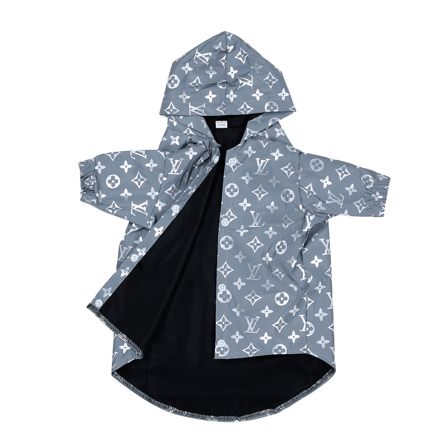 Coco & Nero Luxury Monogram Reflective Raincoat - In store NOW