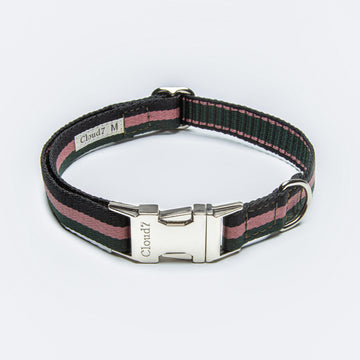 Dog Collar Cloud 7 Click Buckle Olympiapark in Sunset or Forest