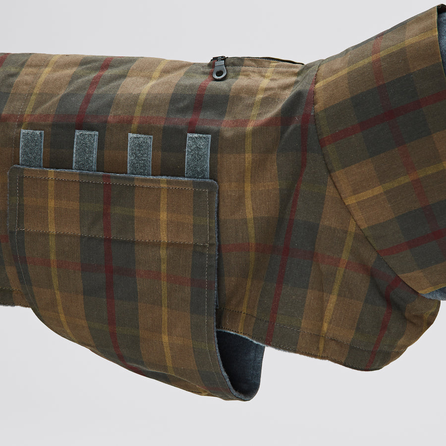 Dog Coat Cloud7 Brooklyn Waxed Tartan for Dogs - Now in store